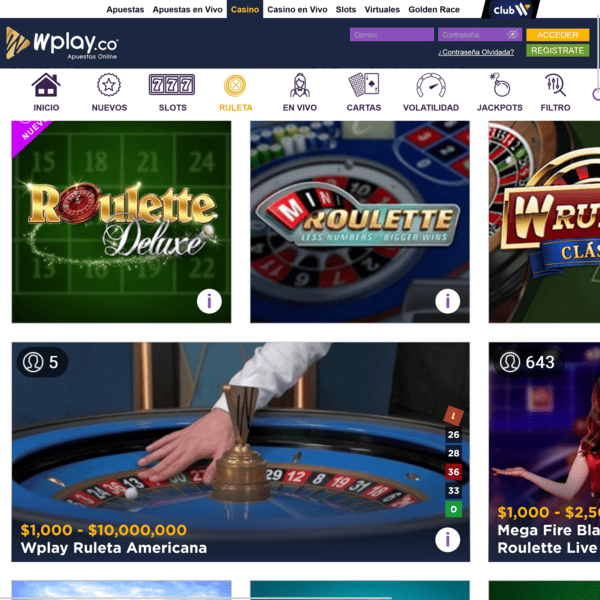 Juego de Ruleta
